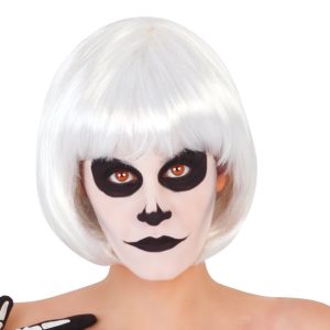 Tube de peinture pour visage. coloris blanc