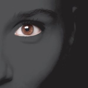 Peinture pour visage. coloris noir