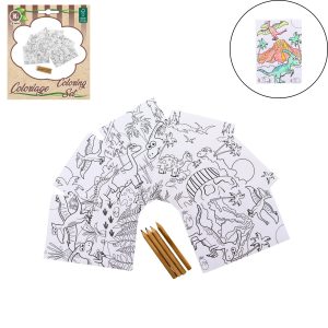 39014.jpg Album à colorier et crayons en bois