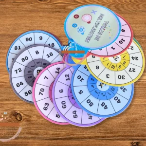Copiedearticlemumeriq.zip-3_f67f413c-b484-443c-ae00-542d08f2e5d1.pngv1739028964 Porte clé Roues des tables de multiplication
