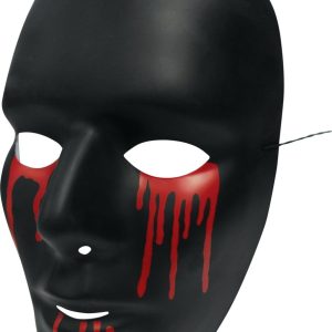S3198-1.jpg Masque noir avec larmes de sang design homme
