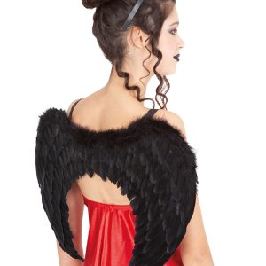 S4435-1.jpg Ailes d’ange noir avec serre tête