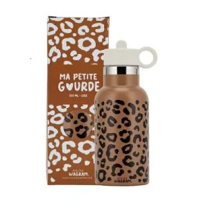 ZANBS2KH11499.webp Gourde acier inox – Léopard marron