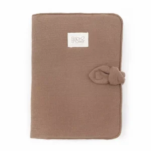ZANBS2KH12253.webp Protège carnet sante knot – Caramel glacé