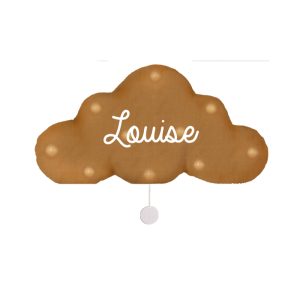 ZANBS2KH4721-1.jpg Veilleuse musicale ” La valse d’Amélie Poulain ” nuage en lin – Terracotta