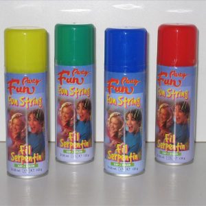 Bombe de spray serpentin